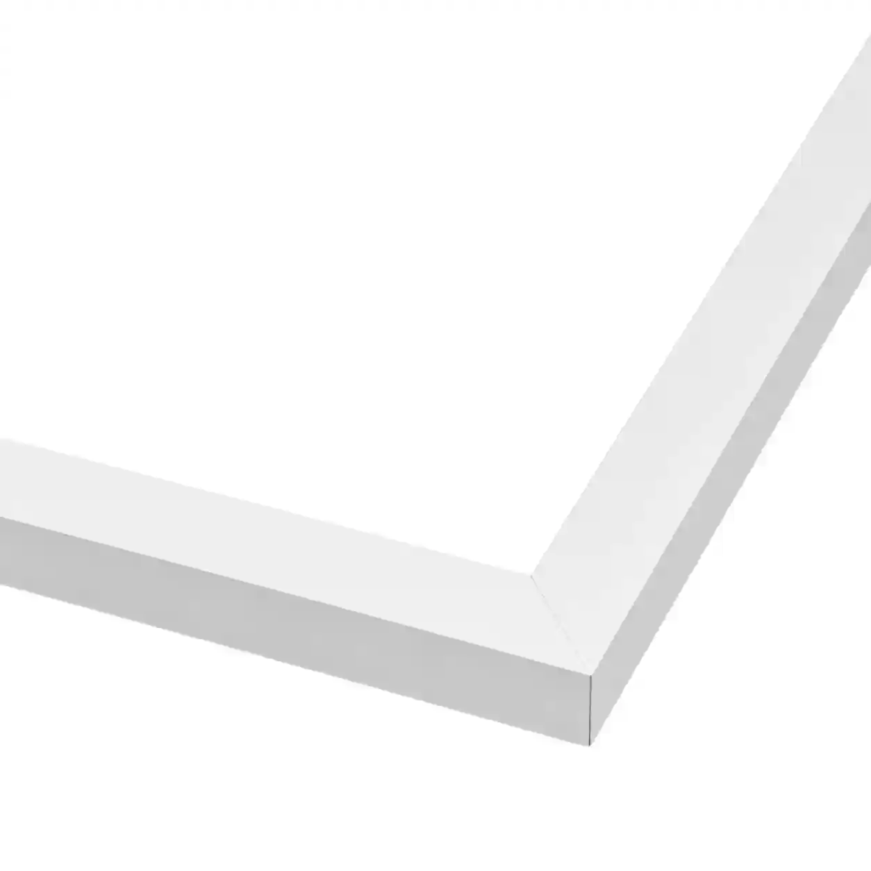 Světelná distribuce LED panelu SRP 28W 60x60cm — CRI >80, nízké oslnění, životnost 50 000h